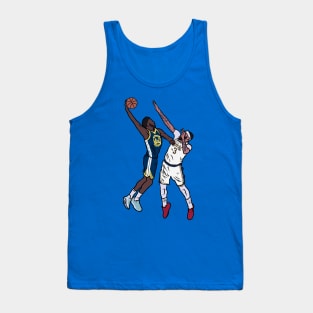 Andrew Wiggins Dunks on Anthony Davis Tank Top